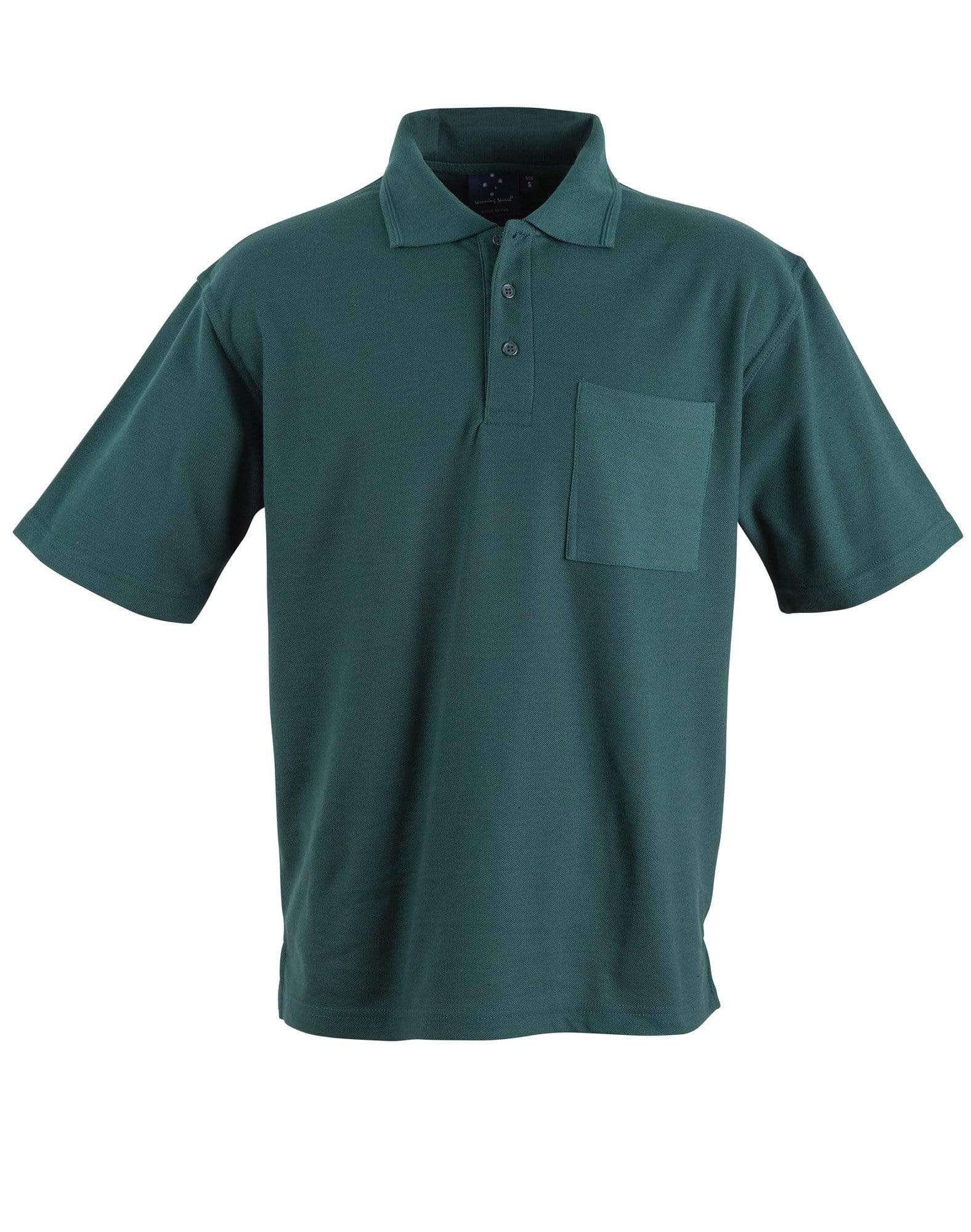 Winning Spirit Unisex Pocket Polo Shirt PS41 Metro Workwear.